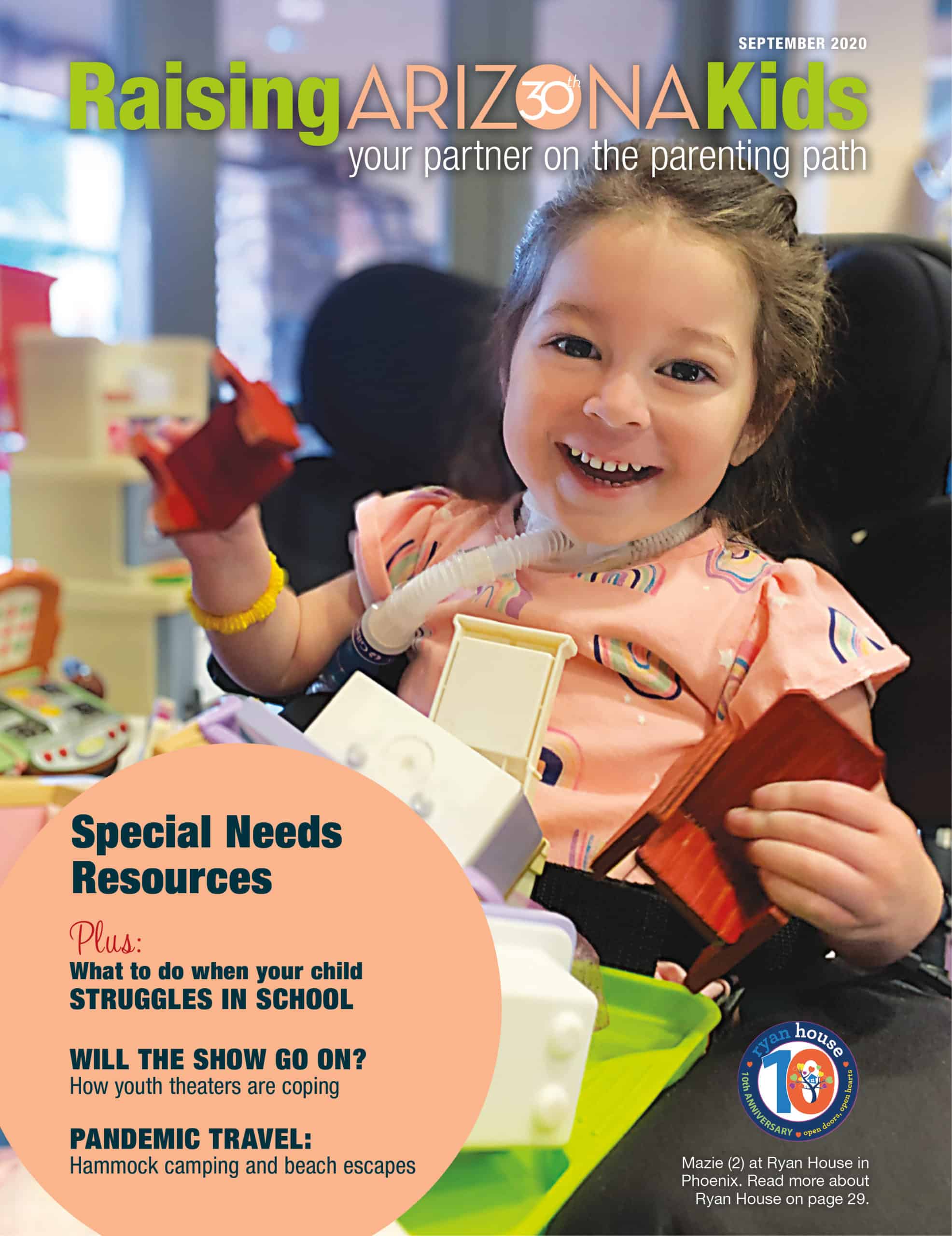 Ryan House Featured on Raising AZ Kids